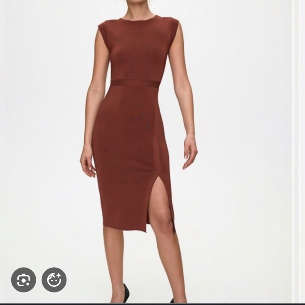 Aritzia Babaton Purple (Noble) Midi Dress